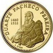 Portugal 200 Esc Duarte Pacheco Pereira 1999 Proof KM# 719b DUARTE PACHECO PEREIRA 1460 1533 INCM E.BYRNE coin reverse Portugal 200 Esc Duarte Pacheco Pereira 1999 Proof KM# 719b DUARTE PACHECO PEREIRA 1460 1533 INCM E.BYRNE coin reverse