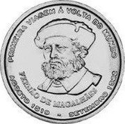 Portugal 200 Esc Ferdinand Magellan's First Trip around the World 2000 Proof KM# 731b PRIMEIRA VIAGEM À VOLTA DO MUNDO FERNÃO DE MAGALHÃES AGOSTO 1519 - SETEMBRO 1522 coin reverse Portugal 200 Esc Ferdinand Magellan's First Trip around the World 2000 Proof KM# 731b PRIMEIRA VIAGEM À VOLTA DO MUNDO FERNÃO DE MAGALHÃES AGOSTO 1519 - SETEMBRO 1522 coin reverse