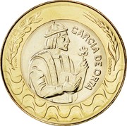 Portugal 200 Escudos Jewish Physician Garcia De Orta 2000 KM# 655 INCM GARCIA DE ORTA J. CANDIDO coin reverse Portugal 200 Escudos Jewish Physician Garcia De Orta 2000 KM# 655 INCM GARCIA DE ORTA J. CANDIDO coin reverse