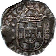 Portugal 200 Reis (1/2 Cruzado) Afonso VI Evora ND KM# 51a ALPHONSVS VI REX PORT .. / 200 coin obverse Portugal 200 Reis (1/2 Cruzado) Afonso VI Evora ND KM# 51a ALPHONSVS VI REX PORT .. / 200 coin obverse