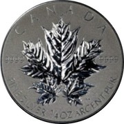 Canada 3 Dollars Maple Leaf 2013 Proof KM# 1408 9999 CANADA FINE SILVER 1/4 OZ ARGENT PUR coin reverse Canada 3 Dollars Maple Leaf 2013 Proof KM# 1408 9999 CANADA FINE SILVER 1/4 OZ ARGENT PUR coin reverse