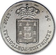 Portugal 5 Euro A Degolada 2013 INCM REPÚBLICA PORTUGUESA 2013 R. VASQUEZ INCM 5€ coin obverse Portugal 5 Euro A Degolada 2013 INCM REPÚBLICA PORTUGUESA 2013 R. VASQUEZ INCM 5€ coin obverse
