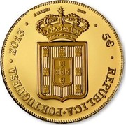 Portugal 5 Euro A Degolada 2013 INCM Proof REPÚBLICA PORTUGUESA 2013 R. VASQUEZ INCM 5€ coin obverse Portugal 5 Euro A Degolada 2013 INCM Proof REPÚBLICA PORTUGUESA 2013 R. VASQUEZ INCM 5€ coin obverse