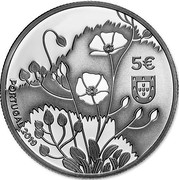 Portugal 5 Euro Alcar from Algarve 2019 INCM Proof PORTUGAL 2019 5€ coin obverse