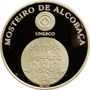 Portugal 5 Euro Alcobaca Monestary 2006 INCM Proof KM# 779a MOSTEIRO DE ALCOBAÇA UNESCO INCM coin reverse Portugal 5 Euro Alcobaca Monestary 2006 INCM Proof KM# 779a MOSTEIRO DE ALCOBAÇA UNESCO INCM coin reverse