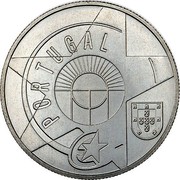 Portugal 5 Euro Glass and Iron Ages 2017 INCM PORTUGAL E coin obverse Portugal 5 Euro Glass and Iron Ages 2017 INCM PORTUGAL E coin obverse