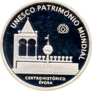 Portugal 5 Euro Historic City of Evora 2004 INCM KM# 755 UNESCO PATRIMONIO MUNDIAL PATRIMONIO MUNDIAL CENTRO HISTORICO ÉVORA coin reverse Portugal 5 Euro Historic City of Evora 2004 INCM KM# 755 UNESCO PATRIMONIO MUNDIAL PATRIMONIO MUNDIAL CENTRO HISTORICO ÉVORA coin reverse