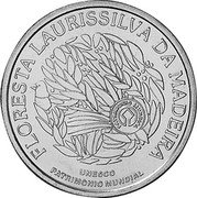 Portugal 5 Euro National Forest Reserve in Madeira Nature Park 2007 INCM KM# 782 FLORESTA LAURISSILVA DA MADEIRA PATRIMÓNIO MUNDIAL UNESCO PATRIMÓNIO MUNDIAL coin reverse Portugal 5 Euro National Forest Reserve in Madeira Nature Park 2007 INCM KM# 782 FLORESTA LAURISSILVA DA MADEIRA PATRIMÓNIO MUNDIAL UNESCO PATRIMÓNIO MUNDIAL coin reverse