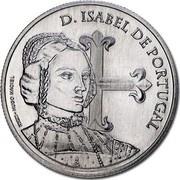 Portugal 5 Euro Queen Isabella 2015 KM# 865 D. ISABEL DE PORTUGAL INCM - HUGO MACIEL coin reverse