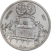 Portugal 5 Euro Queens of Europe - D. Maria Barbara 2017 INCM KM# 876 PORTVGAL 2017 1727 ELVAS TROCAS DAS PRINCESAS BADAJOZ RIO GAIA coin reverse Portugal 5 Euro Queens of Europe - D. Maria Barbara 2017 INCM KM# 876 PORTVGAL 2017 1727 ELVAS TROCAS DAS PRINCESAS BADAJOZ RIO GAIA coin reverse
