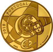 Portugal 5 Euro The Baroque Age 2018 INCM Proof 2018 PORTUGAL E INCM A. MARINHO coin obverse Portugal 5 Euro The Baroque Age 2018 INCM Proof 2018 PORTUGAL E INCM A. MARINHO coin obverse
