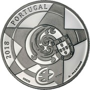 Portugal 5 Euro The Baroque Age 2018 INCM Proof 2018 PORTUGAL E INCM A. MARINHO coin obverse