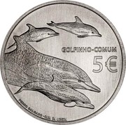 Portugal 5 Euro The Dolphin 2020 GOLFINHO-COMUM 5€ coin reverse Portugal 5 Euro The Dolphin 2020 GOLFINHO-COMUM 5€ coin reverse