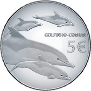 Portugal 5 Euro The Dolphin 2020 INCM Proof GOLFINHO-COMUM 5€ coin reverse Portugal 5 Euro The Dolphin 2020 INCM Proof GOLFINHO-COMUM 5€ coin reverse