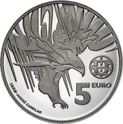Portugal 5 Euro The Imperial Eagle 2018 INCM Proof 5 EURO INCM - ANDRÉ CARRILHO coin obverse