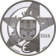 Portugal 5 Euro The Modernism - Almada Negreiros 2016 INCM Proof O MODERNISMO PORTUGUES 5€ ALMADA NEGREIROS coin obverse Portugal 5 Euro The Modernism - Almada Negreiros 2016 INCM Proof O MODERNISMO PORTUGUES 5€ ALMADA NEGREIROS coin obverse