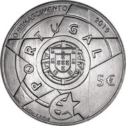 Portugal 5 Euro The Renaissence 2019 INCM PORTUGAL 5€ O RENASCIMENTO 2019 INCM - E. BYRNE coin obverse