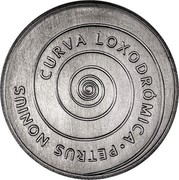 Portugal 5 Euro The Renaissence 2019 INCM CURVA LOXODRÓMICA PETRUS NONIUS coin reverse