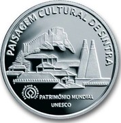 Portugal 5 Euro UNESCO - Cultural Preservation Sintra Landscape 2006 INCM Proof KM# 769a PAISAGEM CULTURAL DE SINTRA PATRIMONIO MUNDIAL PATRIMONIO MUNDIAL UNESCO coin reverse Portugal 5 Euro UNESCO - Cultural Preservation Sintra Landscape 2006 INCM Proof KM# 769a PAISAGEM CULTURAL DE SINTRA PATRIMONIO MUNDIAL PATRIMONIO MUNDIAL UNESCO coin reverse