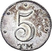 Russia 5 kopeks Catherine II 1787 ТМ KM# 88 5 ТМ coin reverse Russia 5 kopeks Catherine II 1787 ТМ KM# 88 5 ТМ coin reverse