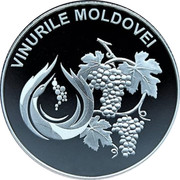 Moldova 50 Lei Moldavian wines 2020  Proof VINURILE MOLDOVEI coin reverse Moldova 50 Lei Moldavian wines 2020  Proof VINURILE MOLDOVEI coin reverse