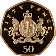 UK 50 Pence Centenary of the Birth of Christopher Ironside 2013  Proof KM# 1246b FIFTY PENCE HONI SOIT QUI MAL Y PENSE DIEU ET MON DROIT CI 50 coin reverse UK 50 Pence Centenary of the Birth of Christopher Ironside 2013  Proof KM# 1246b FIFTY PENCE HONI SOIT QUI MAL Y PENSE DIEU ET MON DROIT CI 50 coin reverse