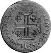 Portugal 600 Reis Maria II in Exile 1829 KM# Pn5 IN HOC SIGNO VINCES coin reverse Portugal 600 Reis Maria II in Exile 1829 KM# Pn5 IN HOC SIGNO VINCES coin reverse
