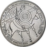 Portugal 7 1/2 Euro Viriato 2015 KM# 862 VIRIATO REI DOS LUSITANOS X - SÉRIES IBERO-AMERICANA INCM RAIZES CULTURAIS 2015 ESCULTOR - ESPIGA coin reverse Portugal 7 1/2 Euro Viriato 2015 KM# 862 VIRIATO REI DOS LUSITANOS X - SÉRIES IBERO-AMERICANA INCM RAIZES CULTURAIS 2015 ESCULTOR - ESPIGA coin reverse