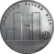 Portugal 7,5 Euro Portuguese Architecture Series - Alvaro Siza 2017 INCM ARQUITETO ÁLVARO SIZA coin obverse Portugal 7,5 Euro Portuguese Architecture Series - Alvaro Siza 2017 INCM ARQUITETO ÁLVARO SIZA coin obverse