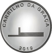 Portugal 7,5 Euro Portuguese Architecture Series - Carrilho Da Graca 2019 INCM Proof CARRILHO DA GRAÇA 2019 coin reverse Portugal 7,5 Euro Portuguese Architecture Series - Carrilho Da Graca 2019 INCM Proof CARRILHO DA GRAÇA 2019 coin reverse
