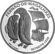 Portugal 7,5 Euro The Passage of the Strait 2020 INCM Proof FERNÃO DE MAGALHÃES ESTREITO 1520 INCM – L.F.ABREU coin reverse Portugal 7,5 Euro The Passage of the Strait 2020 INCM Proof FERNÃO DE MAGALHÃES ESTREITO 1520 INCM – L.F.ABREU coin reverse