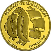 Portugal 7,5 Euro The Passage of the Strait 2020 INCM Proof FERNÃO DE MAGALHÃES ESTREITO 1520 INCM – L.F.ABREU coin reverse Portugal 7,5 Euro The Passage of the Strait 2020 INCM Proof FERNÃO DE MAGALHÃES ESTREITO 1520 INCM – L.F.ABREU coin reverse