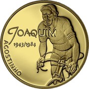 Portugal 7,50 Euro Joaquim Agostinho 2019 INCM Proof JOAQUIM AGOSTINHO 1943/1984 coin reverse Portugal 7,50 Euro Joaquim Agostinho 2019 INCM Proof JOAQUIM AGOSTINHO 1943/1984 coin reverse