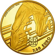 Portugal 7,50 Euro Sport Heroes - Carlos Lopes 2017 INCM Proof 7,50 EURO ANDRÉ CARRILHO - INCM coin obverse Portugal 7,50 Euro Sport Heroes - Carlos Lopes 2017 INCM Proof 7,50 EURO ANDRÉ CARRILHO - INCM coin obverse