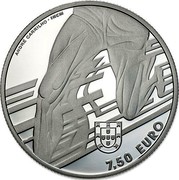 Portugal 7,50 Euro Sport Heroes - Carlos Lopes 2017 INCM Proof 7,50 EURO ANDRÉ CARRILHO - INCM coin obverse Portugal 7,50 Euro Sport Heroes - Carlos Lopes 2017 INCM Proof 7,50 EURO ANDRÉ CARRILHO - INCM coin obverse