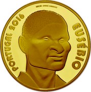 Portugal 7,50 Euro Sport Heroes - Eusebio 2016 INCM Proof PORTUGAL 2016 EUSÉBIO INCM-ANDRÉ CARRILHO coin reverse Portugal 7,50 Euro Sport Heroes - Eusebio 2016 INCM Proof PORTUGAL 2016 EUSÉBIO INCM-ANDRÉ CARRILHO coin reverse