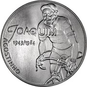 Portugal 7,50 Euro Sport Heroes - Joaquim Agostinho 2019 INCM JOAQUIM AGOSTINHO 1943/1984 coin reverse Portugal 7,50 Euro Sport Heroes - Joaquim Agostinho 2019 INCM JOAQUIM AGOSTINHO 1943/1984 coin reverse