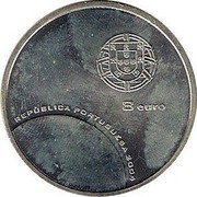 Portugal 8 Euro European Football Championship in Portugal - The Keeper's Save 2004 INCM KM# 756 2004 8 EURO REPÚBLICA PORTUGUESA coin obverse Portugal 8 Euro European Football Championship in Portugal - The Keeper's Save 2004 INCM KM# 756 2004 8 EURO REPÚBLICA PORTUGUESA coin obverse