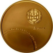 Portugal 8 Euro European Football Championship in Portugal - The Keeper's Save 2004 INCM Proof KM# 756b 2004 8 EURO REPÚBLICA PORTUGUESA coin obverse Portugal 8 Euro European Football Championship in Portugal - The Keeper's Save 2004 INCM Proof KM# 756b 2004 8 EURO REPÚBLICA PORTUGUESA coin obverse