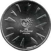 Portugal 8 Euro European Football Championship in Portugal - The Score 2004 INCM KM# 758 TM UEFA EURO 2004 PORTUGAL JOSÉ TEIXEIRA - INCM coin reverse Portugal 8 Euro European Football Championship in Portugal - The Score 2004 INCM KM# 758 TM UEFA EURO 2004 PORTUGAL JOSÉ TEIXEIRA - INCM coin reverse
