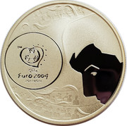 Portugal 8 Euro European Football Championship in Portugal - The Shot 2004 INCM KM# 757a TM UEFA EURO 2004 PORTUGAL coin reverse Portugal 8 Euro European Football Championship in Portugal - The Shot 2004 INCM KM# 757a TM UEFA EURO 2004 PORTUGAL coin reverse