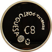 Portugal 8 Euro Prince Henry the Navigator 2006 INCM Proof KM# 776a €8 REPUBLICA PORTUGUESA coin obverse Portugal 8 Euro Prince Henry the Navigator 2006 INCM Proof KM# 776a €8 REPUBLICA PORTUGUESA coin obverse