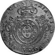 Portugal 80 Reis Maria II in Exile 1829 KM# Pn4 coin obverse Portugal 80 Reis Maria II in Exile 1829 KM# Pn4 coin obverse