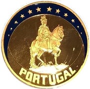 Portugal ECU Man on the horse 2000 X# 100a PORTUGAL coin reverse Portugal ECU Man on the horse 2000 X# 100a PORTUGAL coin reverse