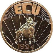 Portugal ECU Bartolomeu Dias 1994 X# 94a ECU 1994 coin obverse