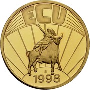 Portugal ECU Marine Museum and Planetarium 1998 X# 98a ECU 1998 coin obverse Portugal ECU Marine Museum and Planetarium 1998 X# 98a ECU 1998 coin obverse
