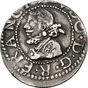 Spain 1/2 Croat Felipe IV 1642 KM# 37 LVDO D G R FRANCIA coin obverse Spain 1/2 Croat Felipe IV 1642 KM# 37 LVDO D G R FRANCIA coin obverse