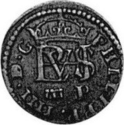 Spain 1/2 Real Philip IV 1627 P KM# 89 PHILIPP IIII D G coin obverse Spain 1/2 Real Philip IV 1627 P KM# 89 PHILIPP IIII D G coin obverse
