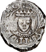 Spain 1/2 Real Carlos II 1682 KM# 48 coin obverse Spain 1/2 Real Carlos II 1682 KM# 48 coin obverse