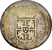 Spain 1/2 Real Segovia Acueduct 1708 Y KM# 274 PHILIP V D G Y coin obverse Spain 1/2 Real Segovia Acueduct 1708 Y KM# 274 PHILIP V D G Y coin obverse